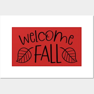 Welcome Fall Posters and Art